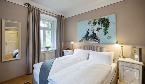 Habitación básica doble, vistas al jardín (Kabinett)