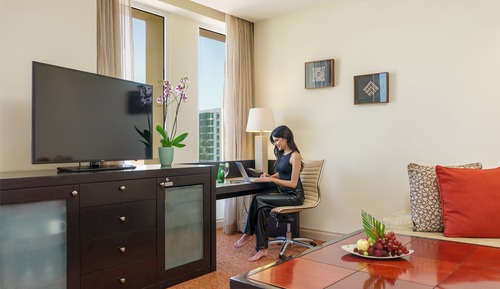 Suite junior, 1 cama de matrimonio grande, accesible para personas con discapacidad