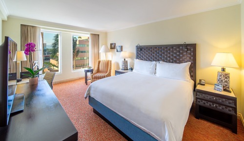 Suite junior, 1 cama de matrimonio grande, accesible para personas con discapacidad (Pool View)