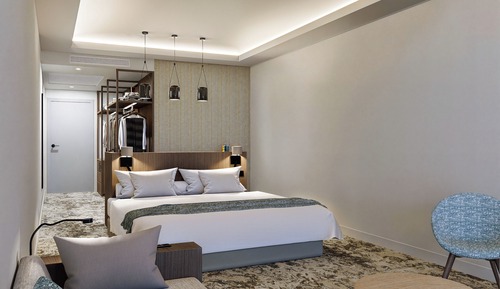 Suite junior, vistas al mar (Solarium 2+2)
