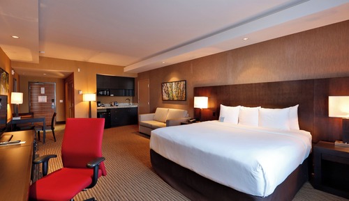 Habitación Deluxe, 1 cama de matrimonio grande con sofá cama