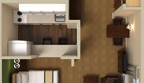 Estudio Deluxe, 1 cama de matrimonio con sofá cama, no fumadores