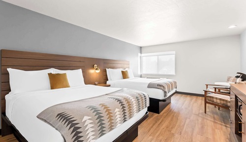 Habitación estándar, 2 camas de matrimonio, no fumadores