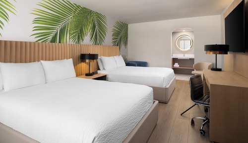 Habitación Premium, 2 camas de matrimonio, no fumadores