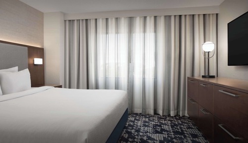Suite, 1 cama de matrimonio grande, no fumadores (2 Rooms, Mobility, Roll-in Shower)