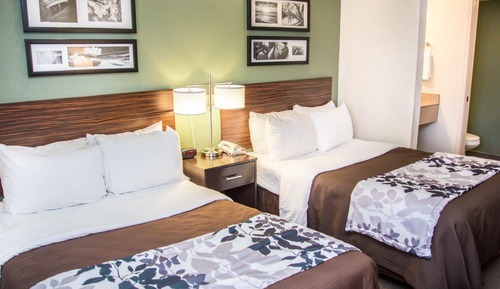 Habitación estándar, 2 camas de matrimonio, no fumadores