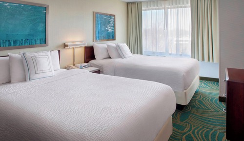 Suite, 2 camas dobles, no fumadores (Mobility Accessible, Tub)