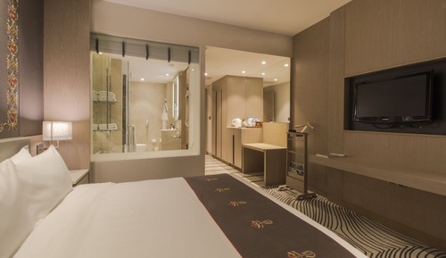 Habitación Club, 1 cama de matrimonio grande, no fumadores, vistas a la ciudad