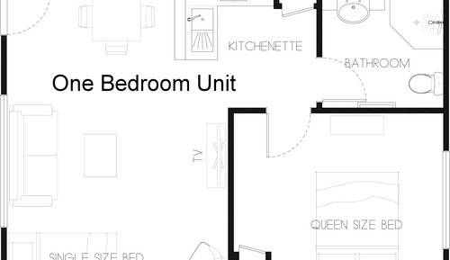 Suite estándar, 1 habitación, no fumadores, cocina básica (Suite)