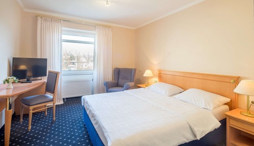 Habitación estándar con 1 cama doble o 2 individuales