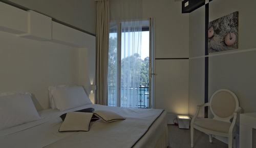 Habitación Deluxe con 1 cama doble o 2 individuales, vistas al mar