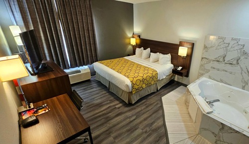 Suite estudio, 1 cama de matrimonio grande, no fumadores, bañera de hidromasaje