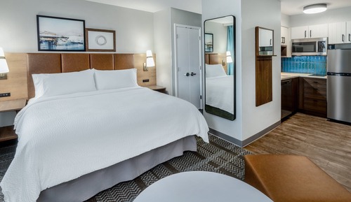 Suite estudio estándar, 1 cama de matrimonio grande, cocina