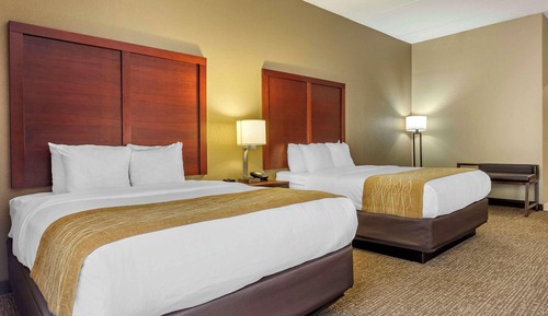 Suite, varias camas, no fumadores (2 Queen, 2 Person Sofa Bed)