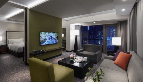 Suite junior, vistas a la ciudad (Main Building, Lounge Acc)