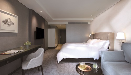 Habitación Deluxe, vistas parciales al mar (Annex Building)