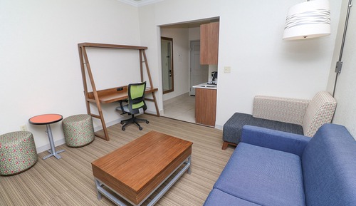 Suite, 1 cama de matrimonio grande con sofá cama