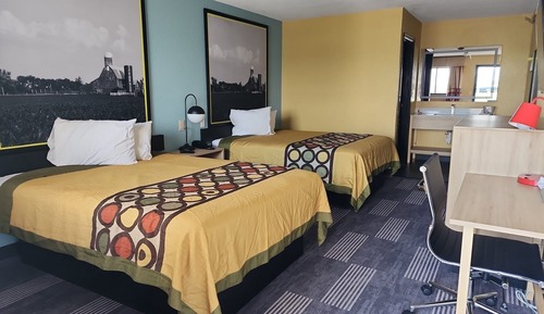 Habitación estándar, 2 camas de matrimonio