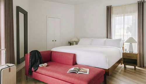 Suite, 1 cama de matrimonio grande con sofá cama