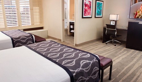 Habitación Deluxe, 2 camas de matrimonio, no fumadores