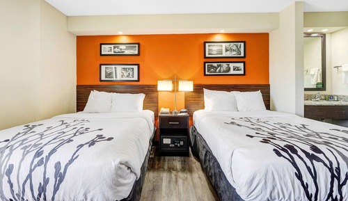 Habitación estándar doble, 2 camas dobles, no fumadores