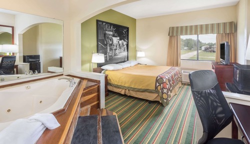 Suite estudio Deluxe, 1 cama de matrimonio grande, no fumadores, bañera de hidromasaje