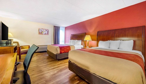 Habitación, 2 camas de matrimonio, no fumadores, junto a la piscina