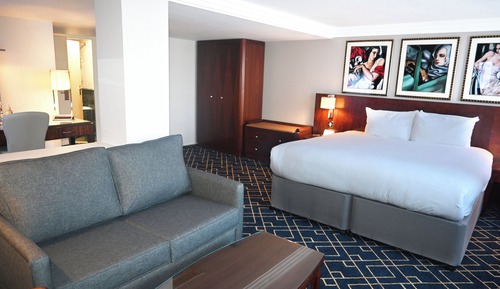 Habitación Premium, 1 cama de matrimonio grande con sofá cama