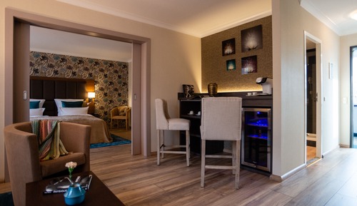 Suite, 1 cama de matrimonio grande, 2 baños (incl. 3.50€ per room/night Energy Fee)