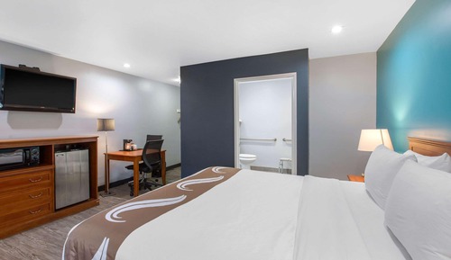 Habitación, 1 cama de matrimonio grande, accesible para personas con discapacidad, no fumadores