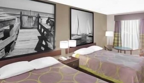 Habitación, 2 camas de matrimonio, fumadores