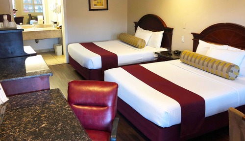 Habitación estándar, 2 camas de matrimonio, no fumadores