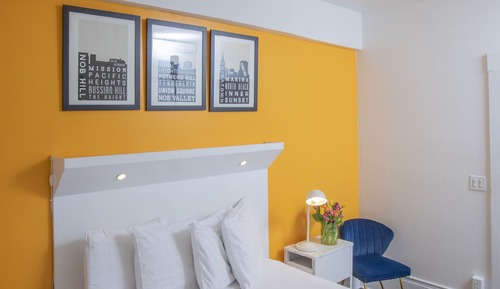 Habitación estándar doble, baño privado