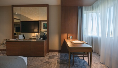 Habitación clásica, 1 cama de matrimonio, vistas a la ciudad (High Floor)