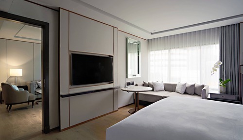 Suite ejecutiva, 1 habitación, no fumadores, vistas a la ciudad