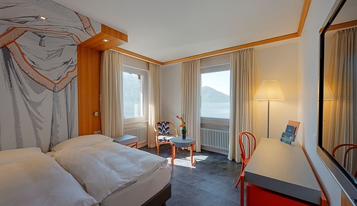 Habitación Confort con 1 cama doble o 2 individuales, 1 habitación, vistas al lago