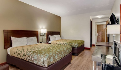Habitación, 2 camas de matrimonio, no fumadores
