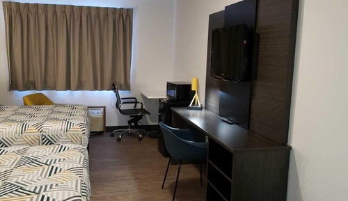 Habitación Deluxe, 2 camas dobles, no fumadores, frigorífico y microondas