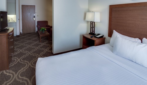 Suite estudio Deluxe, 1 cama de matrimonio grande con sofá cama (Located in Annex building)