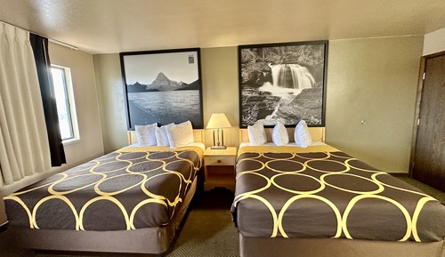 Habitación estándar, 2 camas de matrimonio, no fumadores