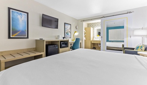 Habitación, 1 cama de matrimonio grande, accesible para personas con discapacidad, no fumadores
