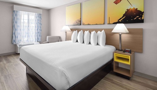 Habitación estándar, 1 cama de matrimonio grande, fumadores, microondas