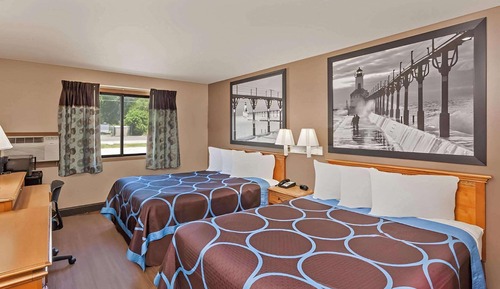 Habitación estándar, 2 camas de matrimonio, no fumadores