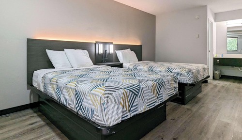 Habitación Deluxe, 2 camas de matrimonio, accesible para personas con discapacidad, no fumadores