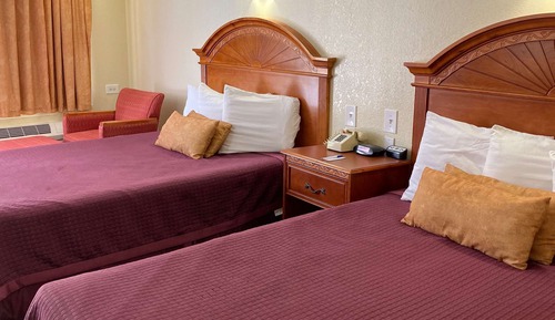 Habitación, 2 camas de matrimonio, accesible para personas con discapacidad