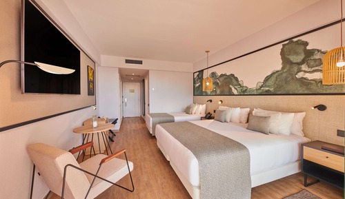 Habitación doble, terraza