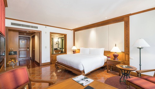 Habitación, 1 cama de matrimonio grande, no fumadores, vistas al jardín (Balcony)