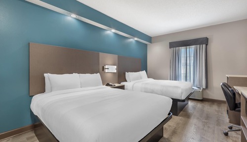 Habitación estándar, 2 camas de matrimonio, no fumadores