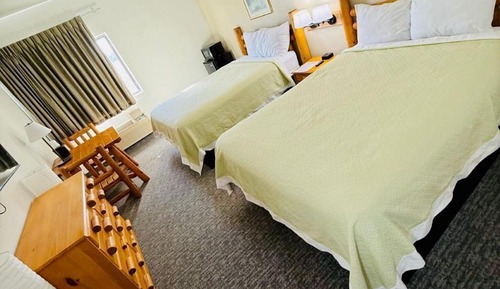 Habitación básica, 2 camas de matrimonio
