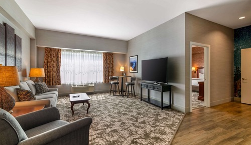 Suite, 1 cama de matrimonio grande con sofá cama, accesible para personas con discapacidad